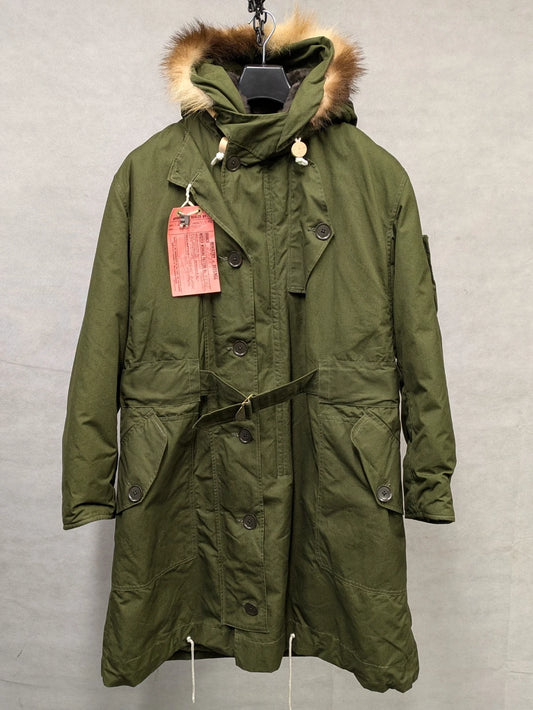 British Army 1951 Pattern Green Ventile Parka Jacket Coat Sealed Pattern - Size 7