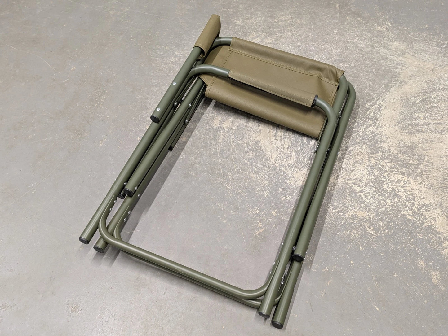 British Army Folding Canvas Recreational Directors Field Chair - NEW