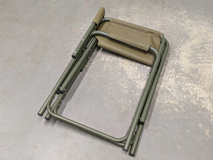 British Army Folding Canvas Recreational Directors Field Chair - NEW