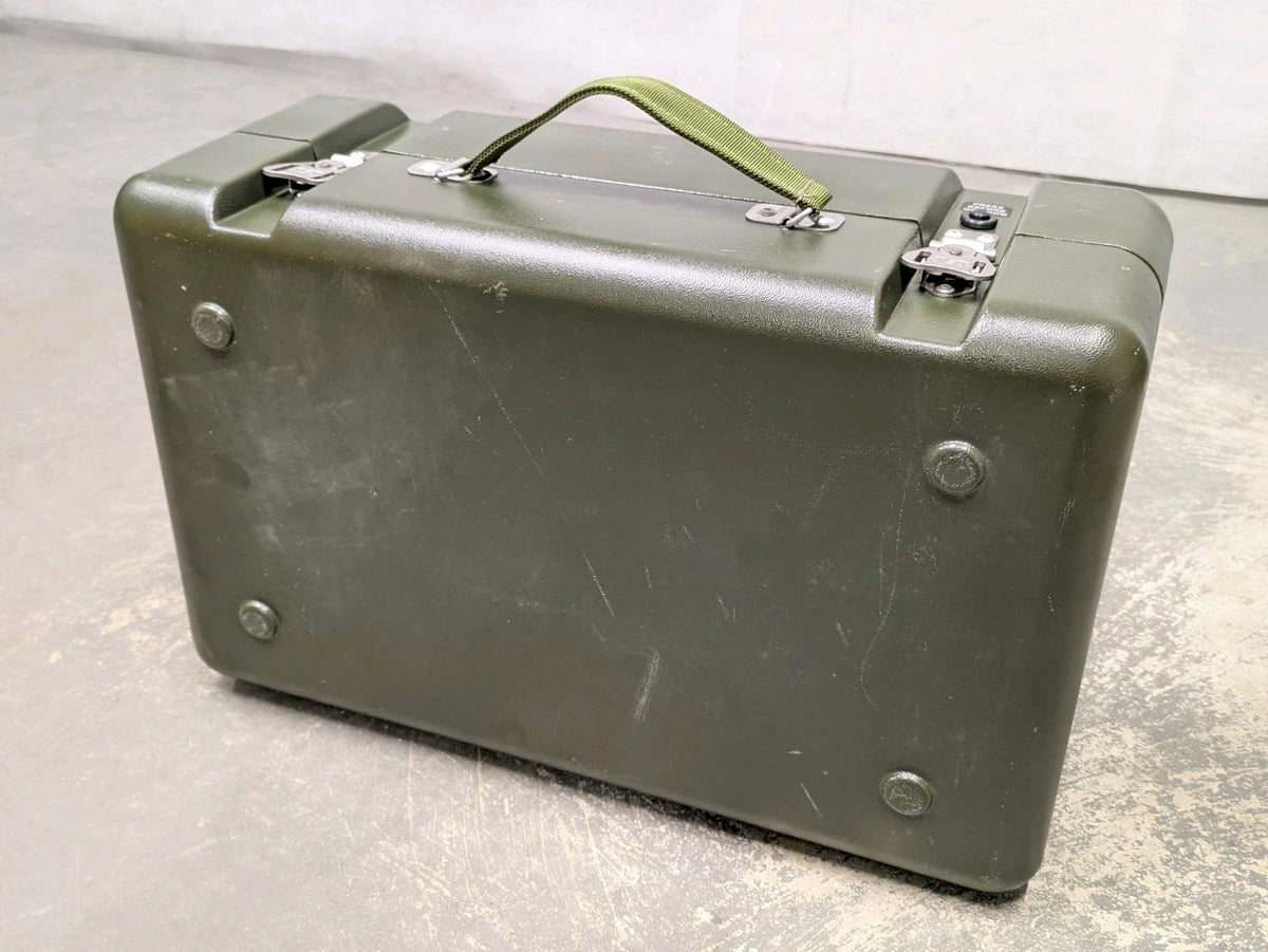 Military Boot Box British Army MOD Lockable Equipment Transport Storage Case Tool Box ...