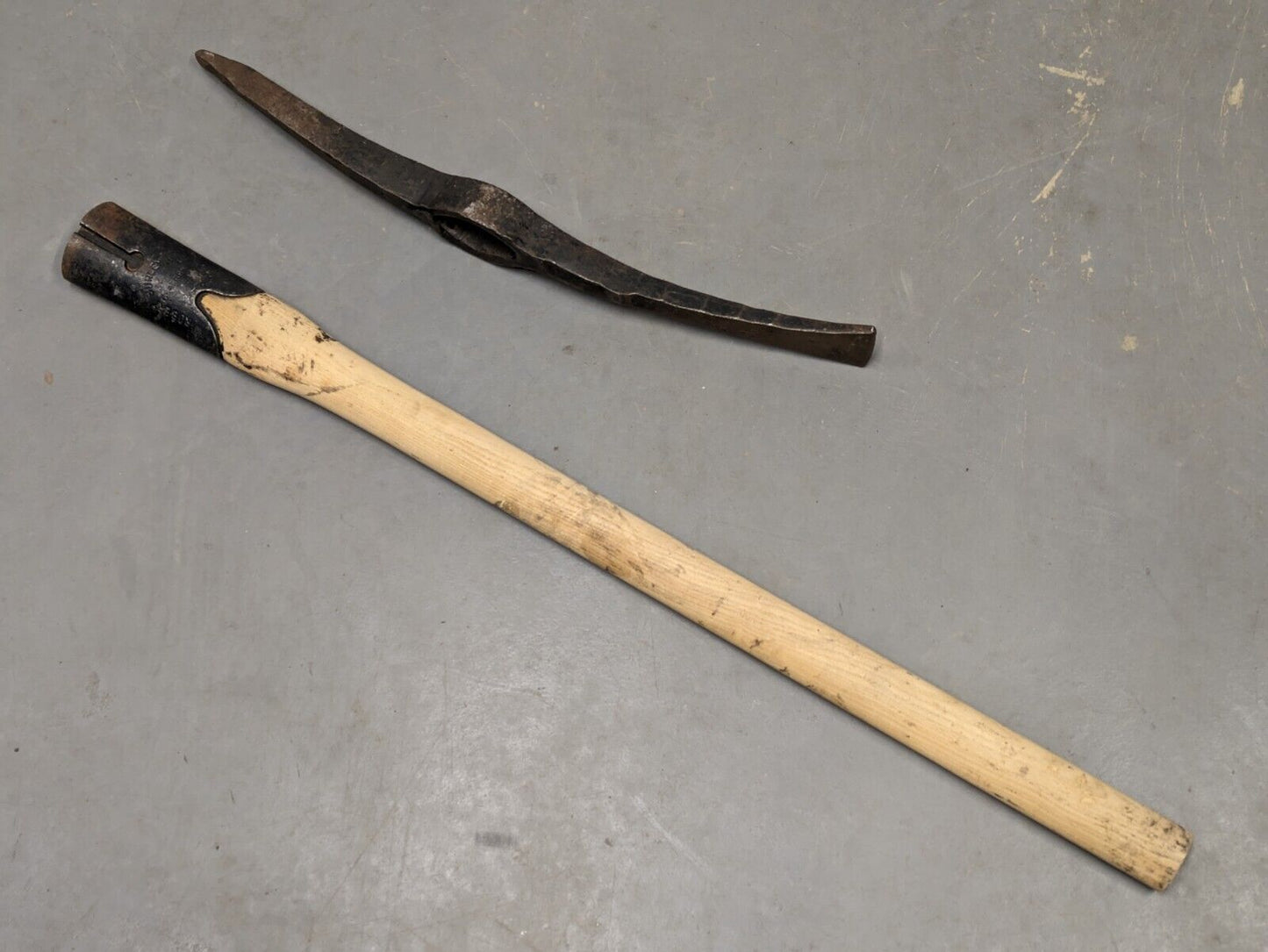 Robert Burley & Sons Co Glasgow Pick Axe - Dated 1954