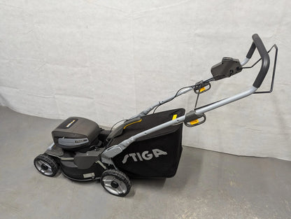 Stiga Twinclip 950 SQ AE 48V Cordless 4-in-1 Battery Powered Lawn Mower 48cm