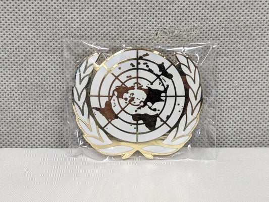 United Nations UN Cap Badge