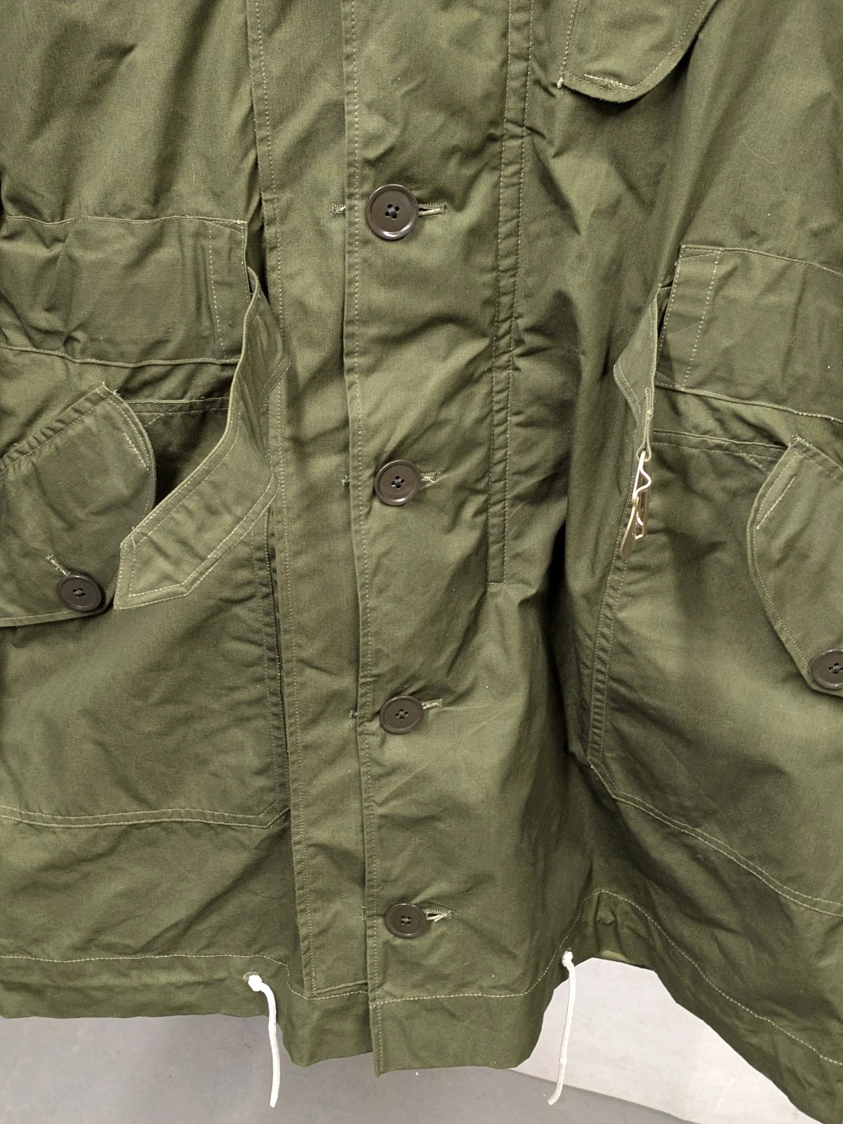 British Army 1951 Pattern Green Ventile Parka Jacket Coat - Size 4