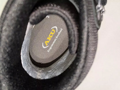 AKU Pilgrim Black Suede Leather High Liability Combat Boots