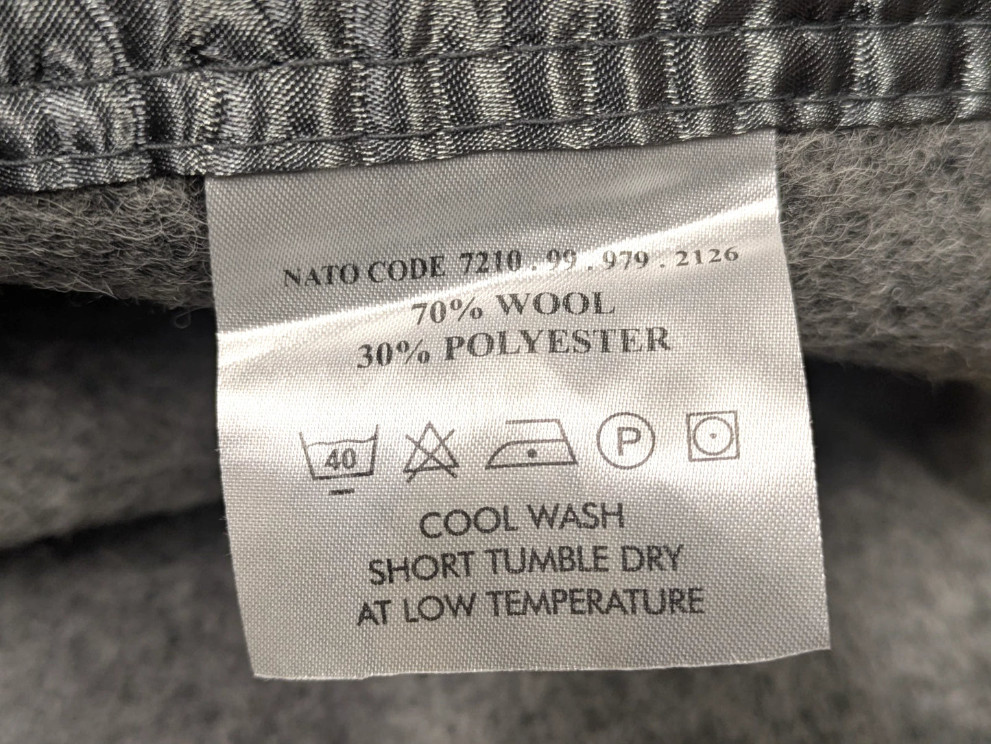 British Army Wool Thick Woolen Blanket 2.2m x 1.8m - NEW