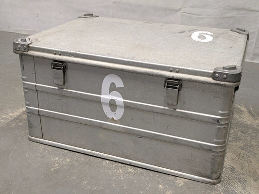 Zarges Aluminium Lockable Transport Equipment Flight Storage Case Box