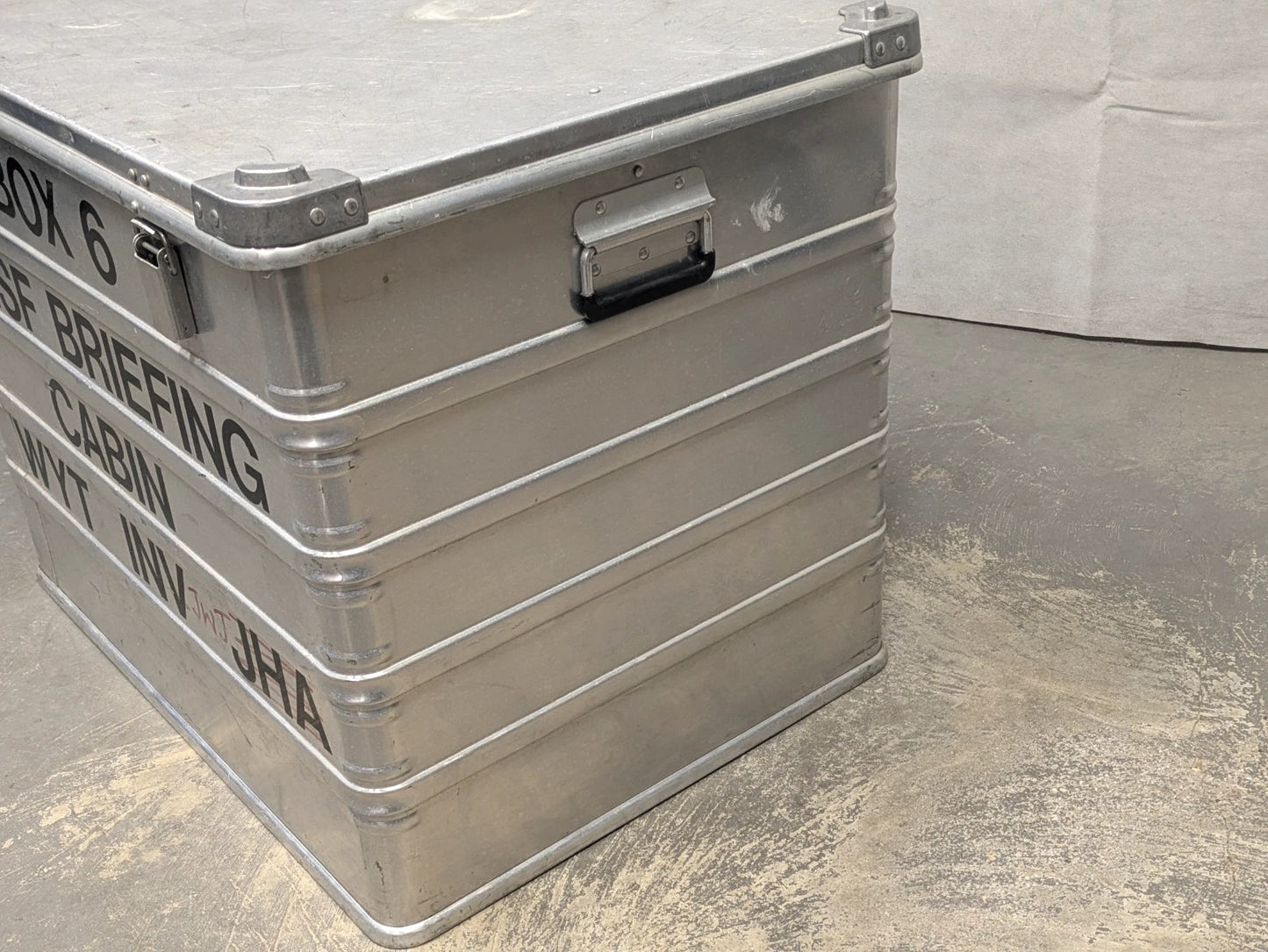 Zarges Aluminium Lockable Transport Equipment Flight Storage Case Box