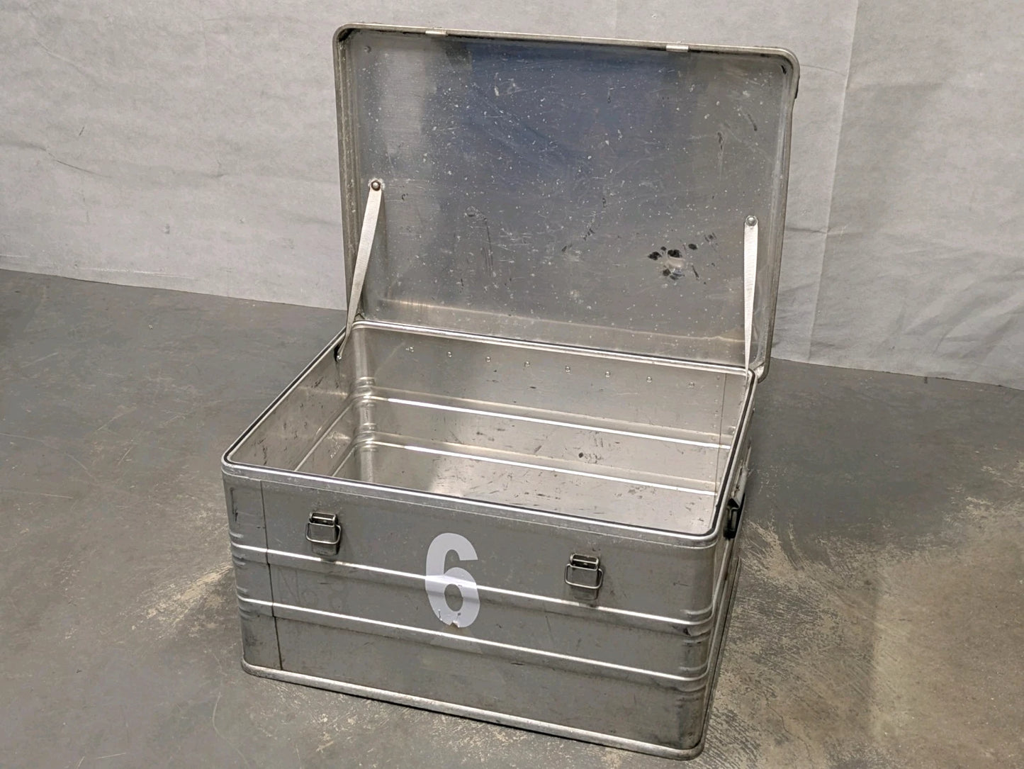 Zarges Aluminium Lockable Transport Equipment Flight Storage Case Box