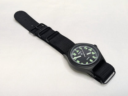 MWC G10 100M Black PVD Military Watch NSN 6645-99-493-1283