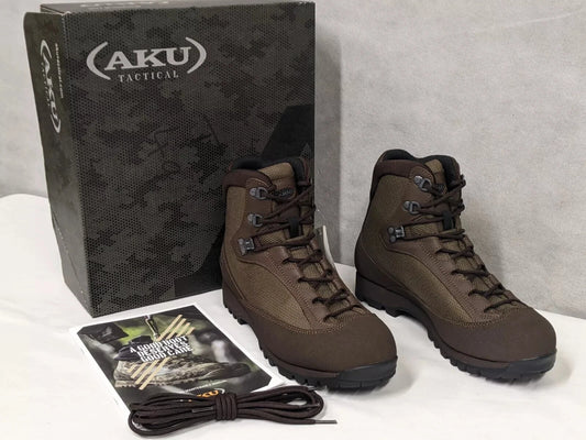 AKU Pilgrim Brown Suede Leather High Liability Combat Boots