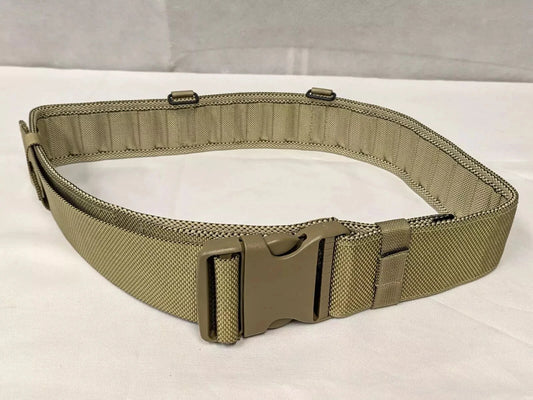 British Army Tactical Webbing Quick Release Belt IRR Light Olive