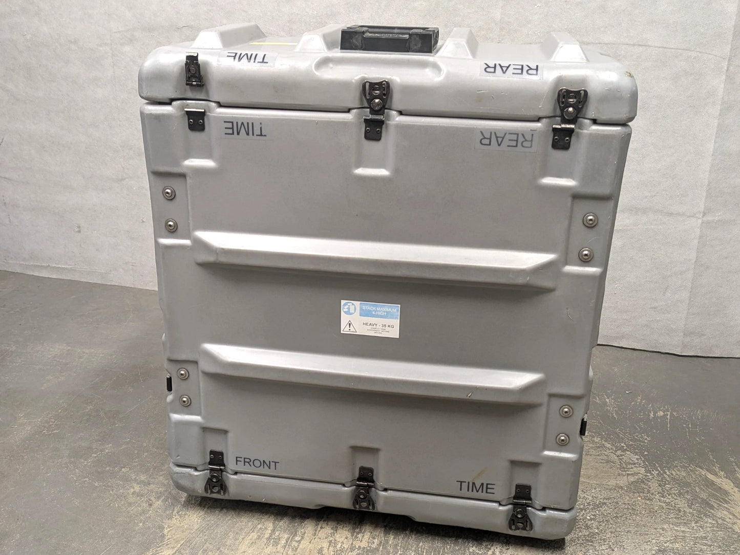 Hardigg 19" 3U Double End Shock Rack Mount Case Box