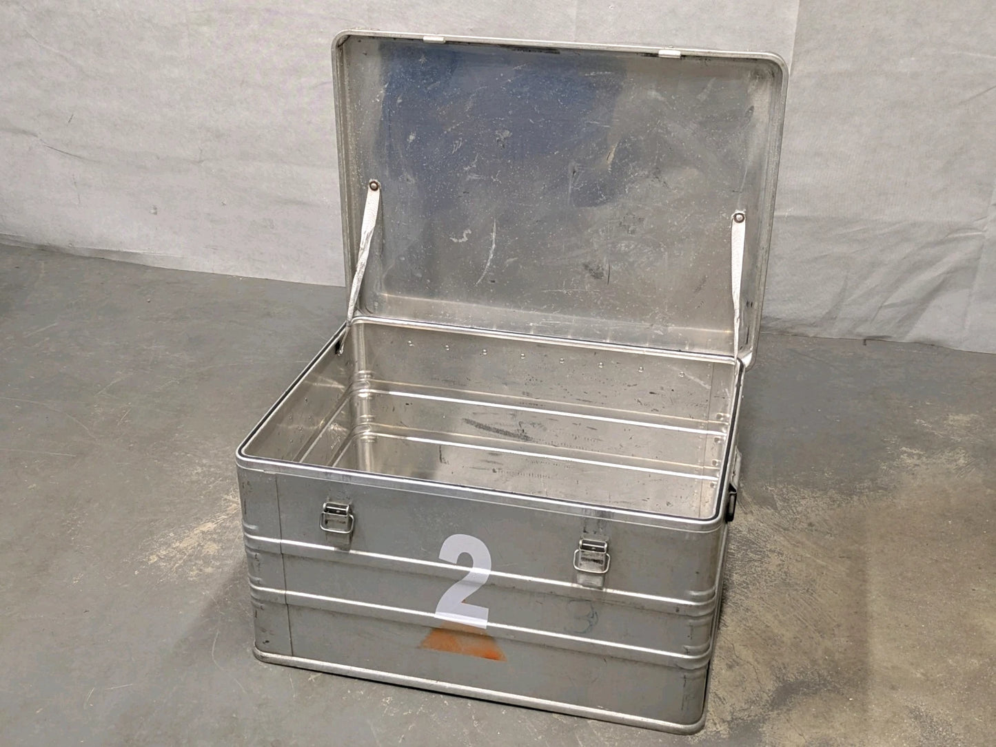 Zarges Aluminium Lockable Transport Equipment Flight Storage Case Box