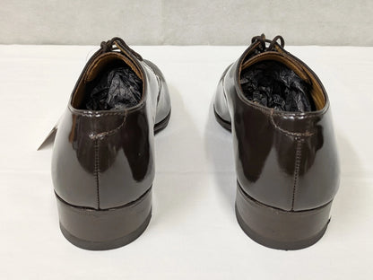 Ladies Brown Leather Gibson Dress Uniform Parade Shoes