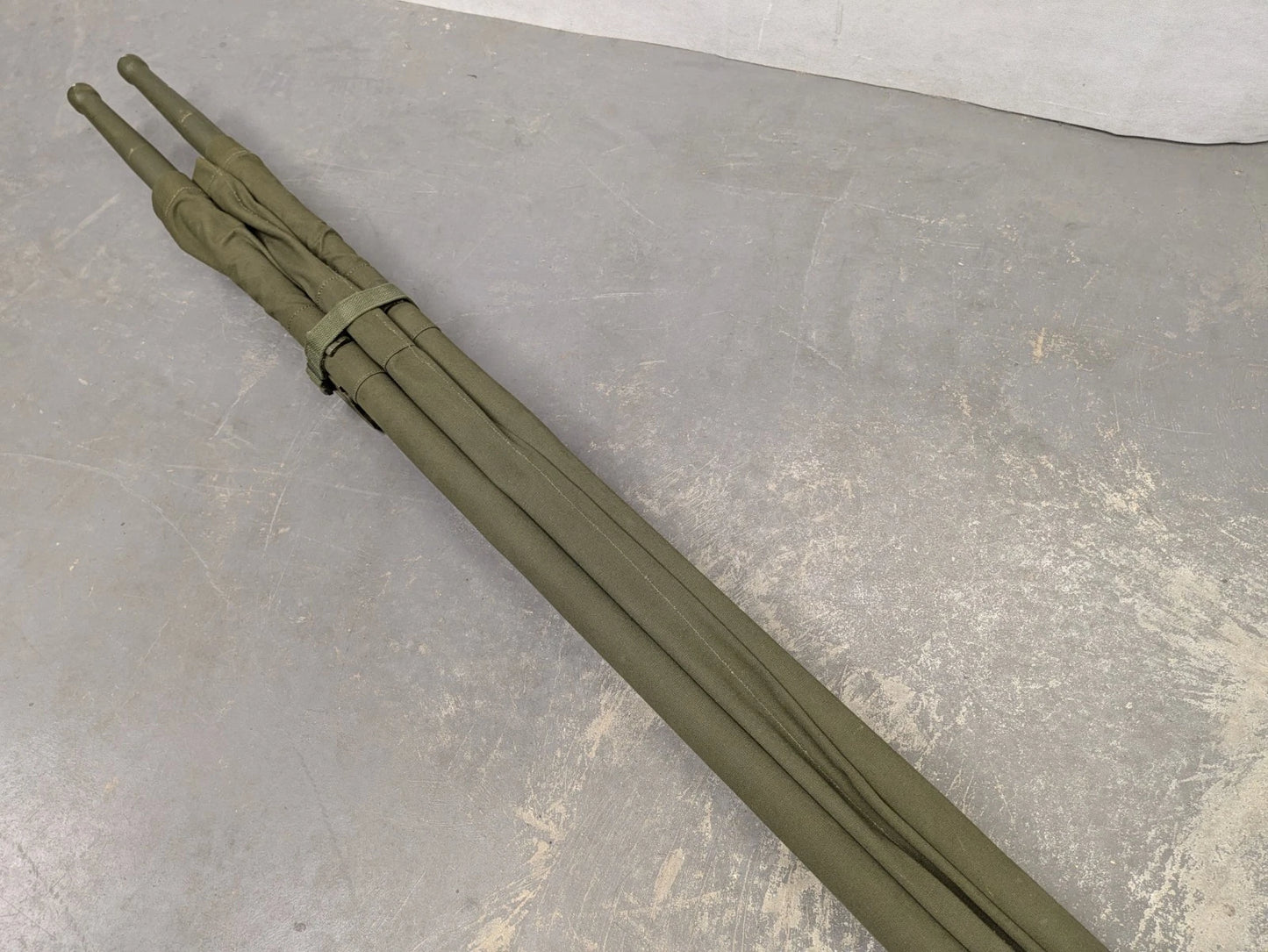 US Army Heavy Duty Folding Wooden Stretcher