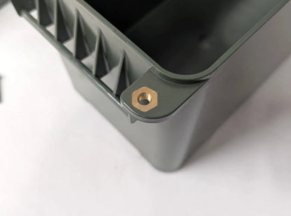 Swiss Army Plastic Ammo Tin Ammunition Box Can Green