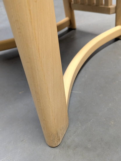 Set of 6 Actona Danish High Back Wooden Dining Chairs Union Jack c.1980/90's