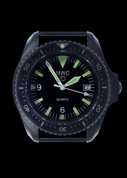 MWC 300M PVD Quartz Military Divers Watch NSN 6645-99-969-5589