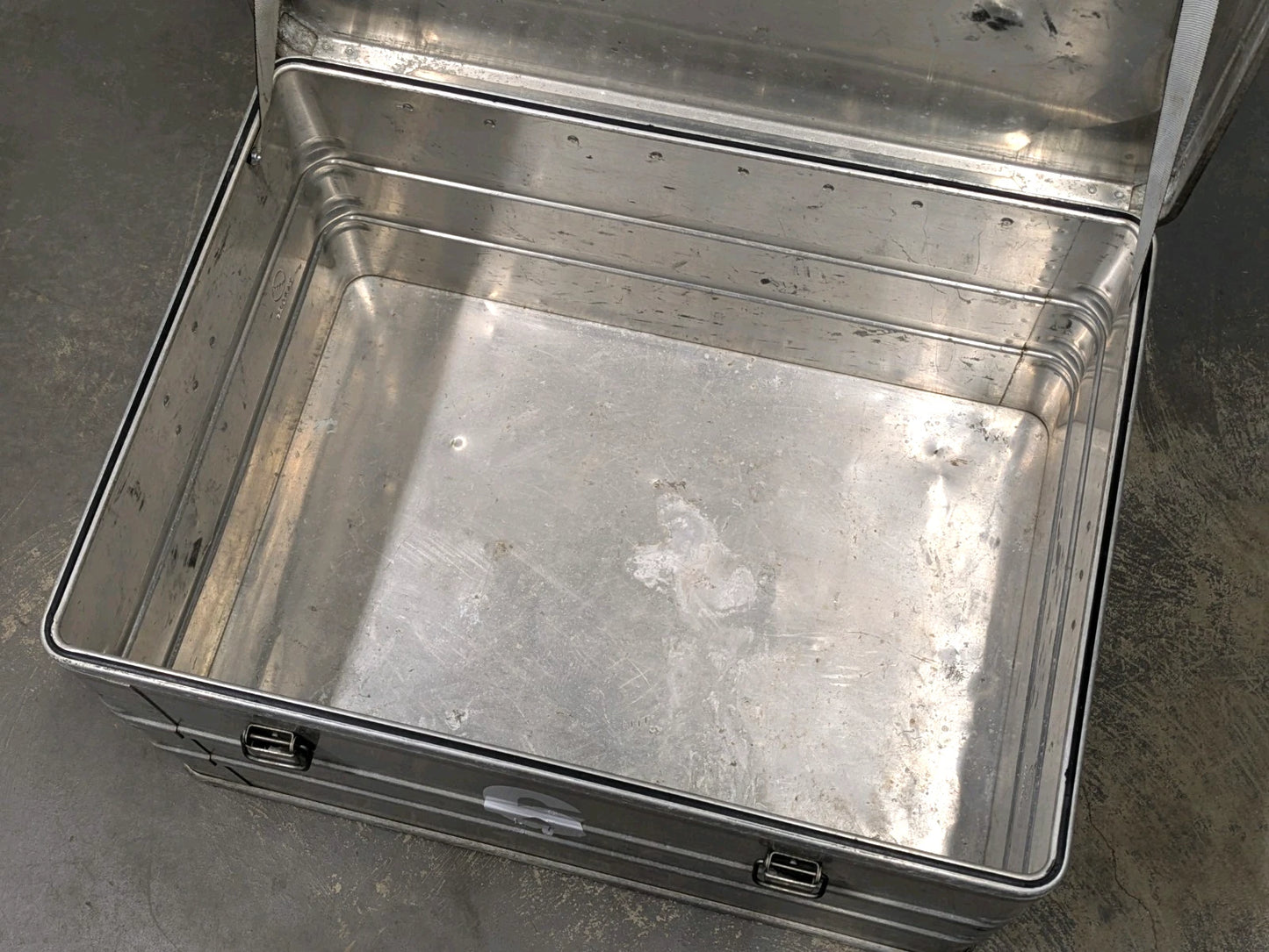 Zarges Aluminium Lockable Transport Equipment Flight Storage Case Box