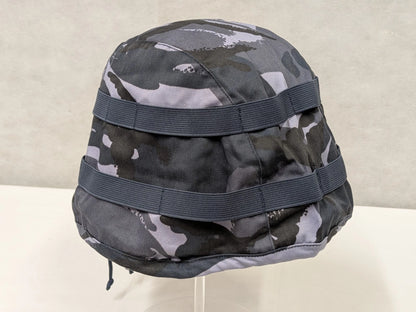 British Army OPFOR Blue DPM Camo MK7 Combat Helmet Cover