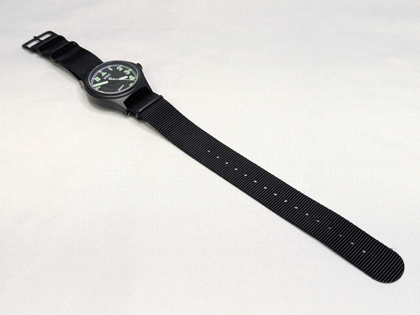 MWC G10 100M Black PVD Military Watch NSN 6645-99-493-1283