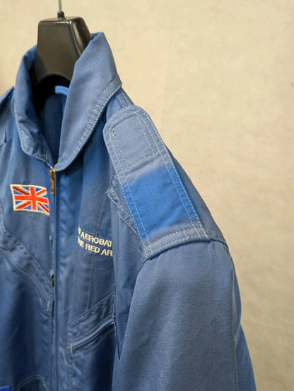 RAF Red Arrows Aerobatic Team Fire Resistant Aircrew Coveralls Blue