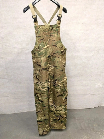 British Army MTP MVP Salopettes Waterproof Bib & Brace Over Trousers