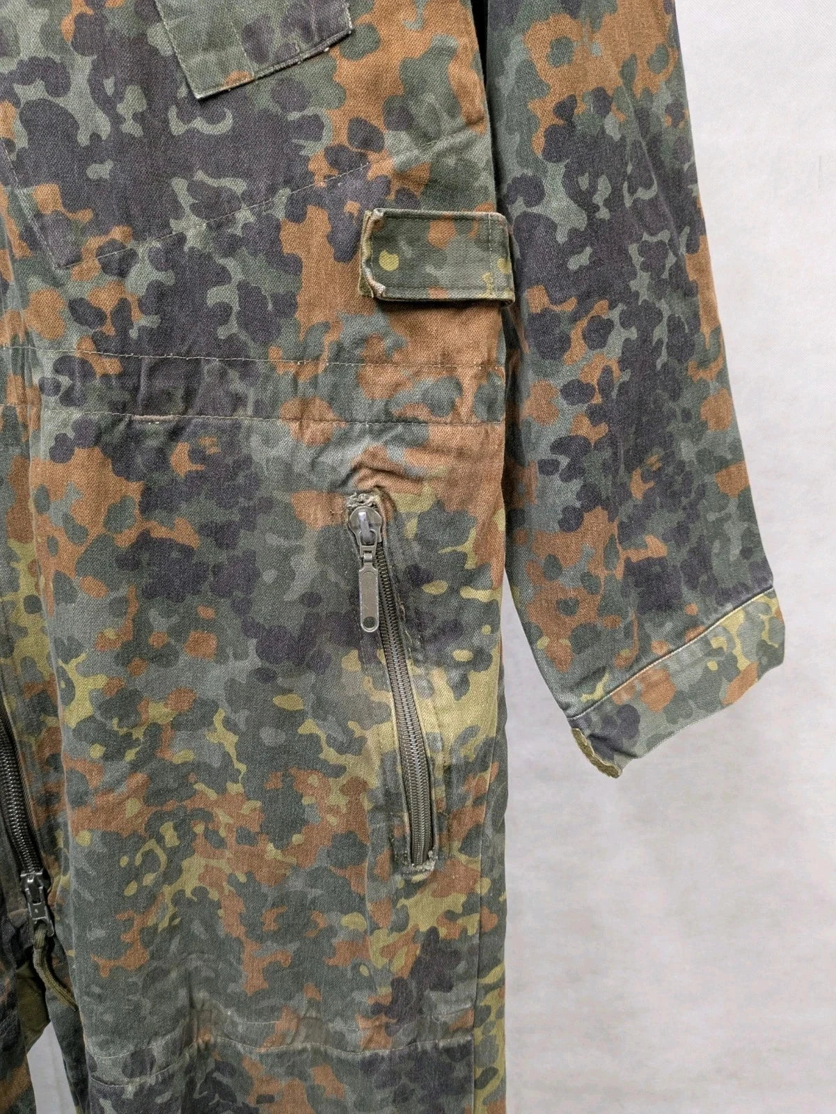 German Army Bundeswehr Flecktarn Tank Suit Coveralls