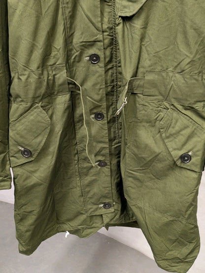 British Army 1951 Pattern Green Ventile Parka Jacket Coat - Size 8