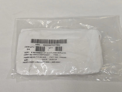 British Army Royal Regiment of Scotland Belt Buckle