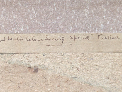 Original Watercolour Painting English Landscape John Christopher Temple Willis