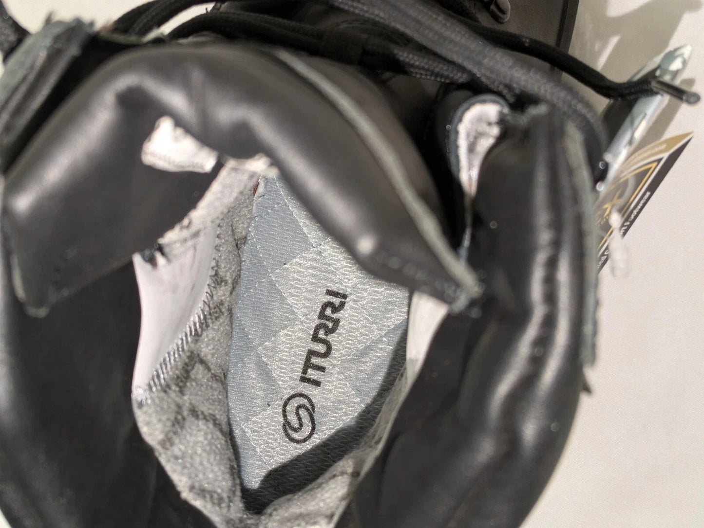 Iturri Black Leather Goretex Cold Wet Weather Combat Boots
