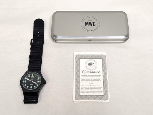 MWC G10 200M 2024 Black PVD Military Watch NSN 6645-99-493-1283D