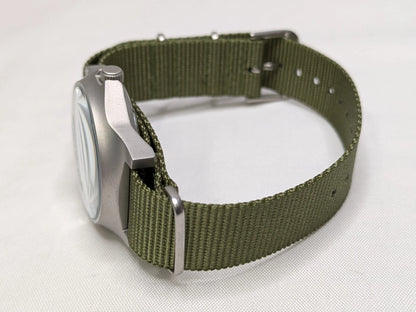 MWC G10LM 50M Date Window 2025 Military Watch Army Green Strap