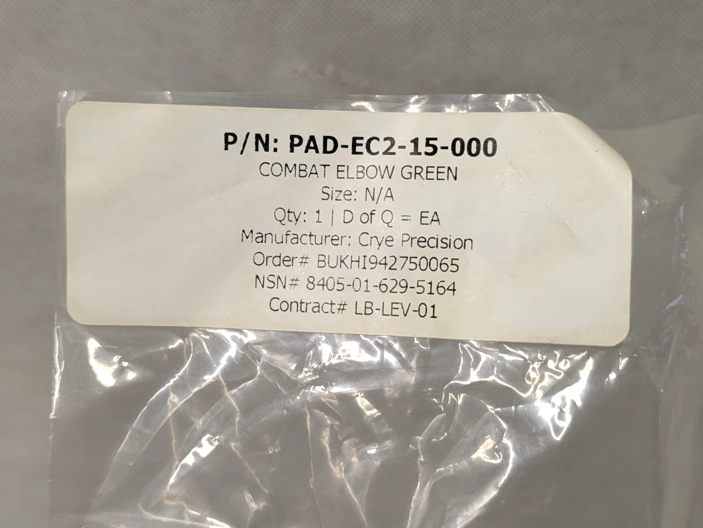 Crye Precision Combat Elbow Pads - Green