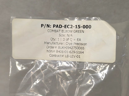 Crye Precision Combat Elbow Pads - Green