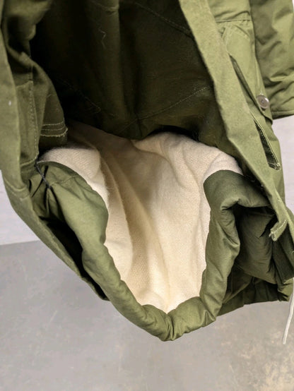 British Army 1951 Pattern Green Ventile Parka Jacket Coat Sealed Pattern - Size 7