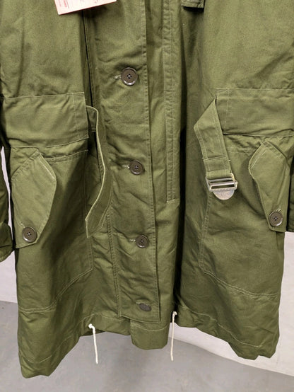 British Army 1951 Pattern Green Ventile Parka Jacket Coat Sealed Pattern - Size 7