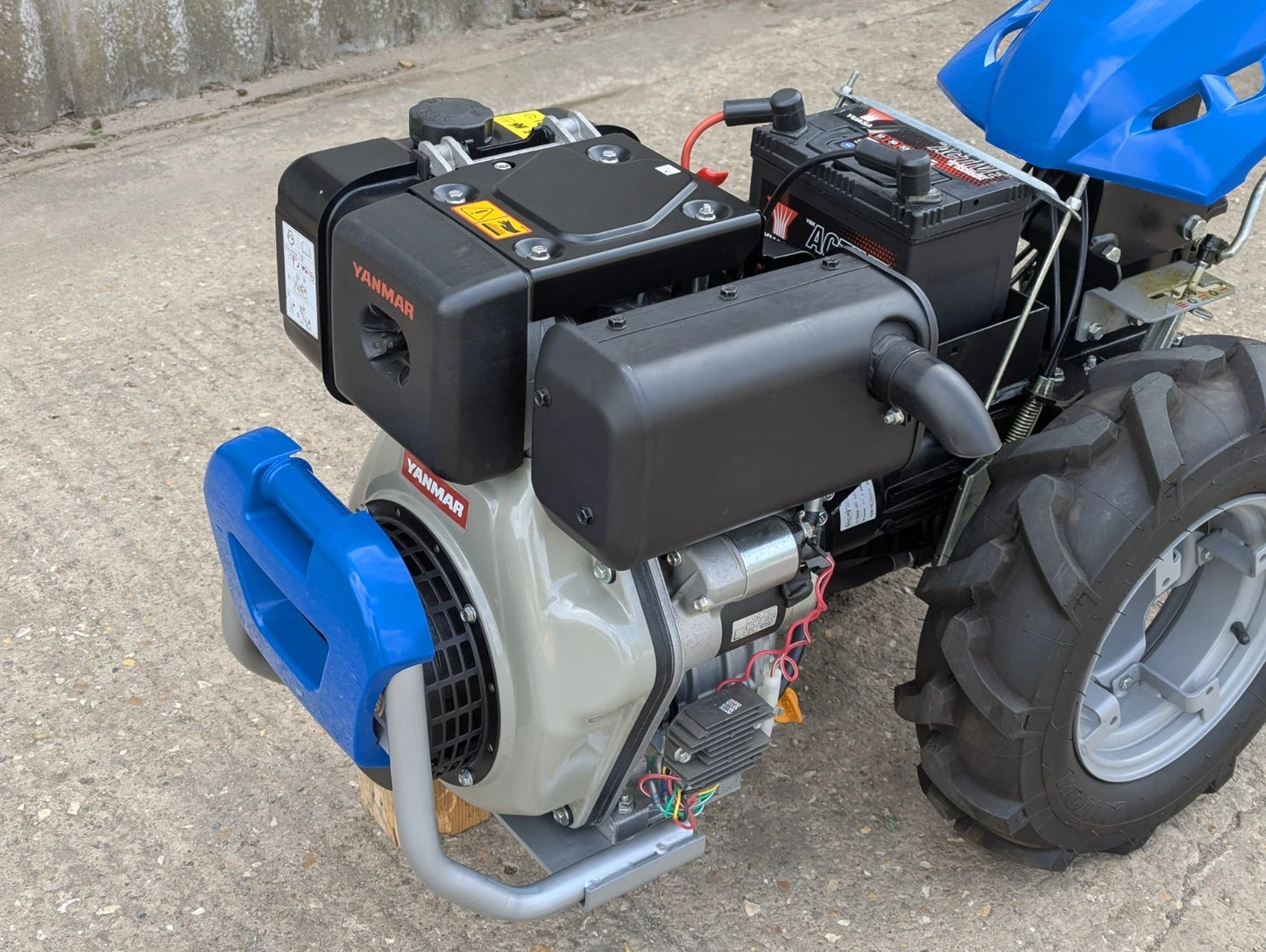 BCS 740 Powersafe Two Wheel Tractor Yanmar LN100 Diesel Electric-Start