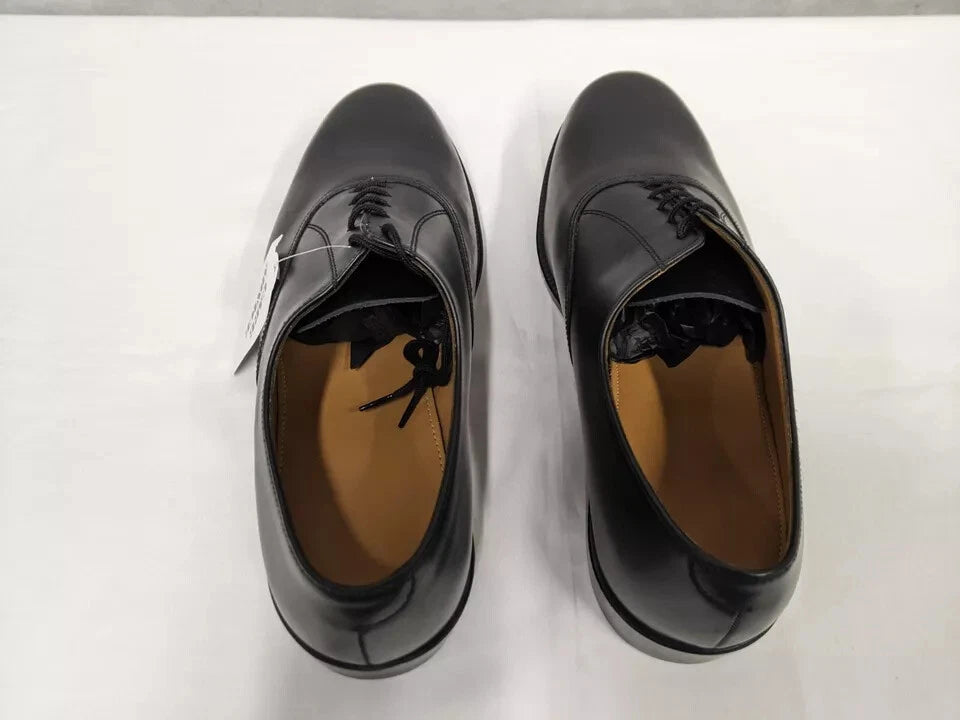 Royal Navy Black Leather Dress Uniform Parade Shoes