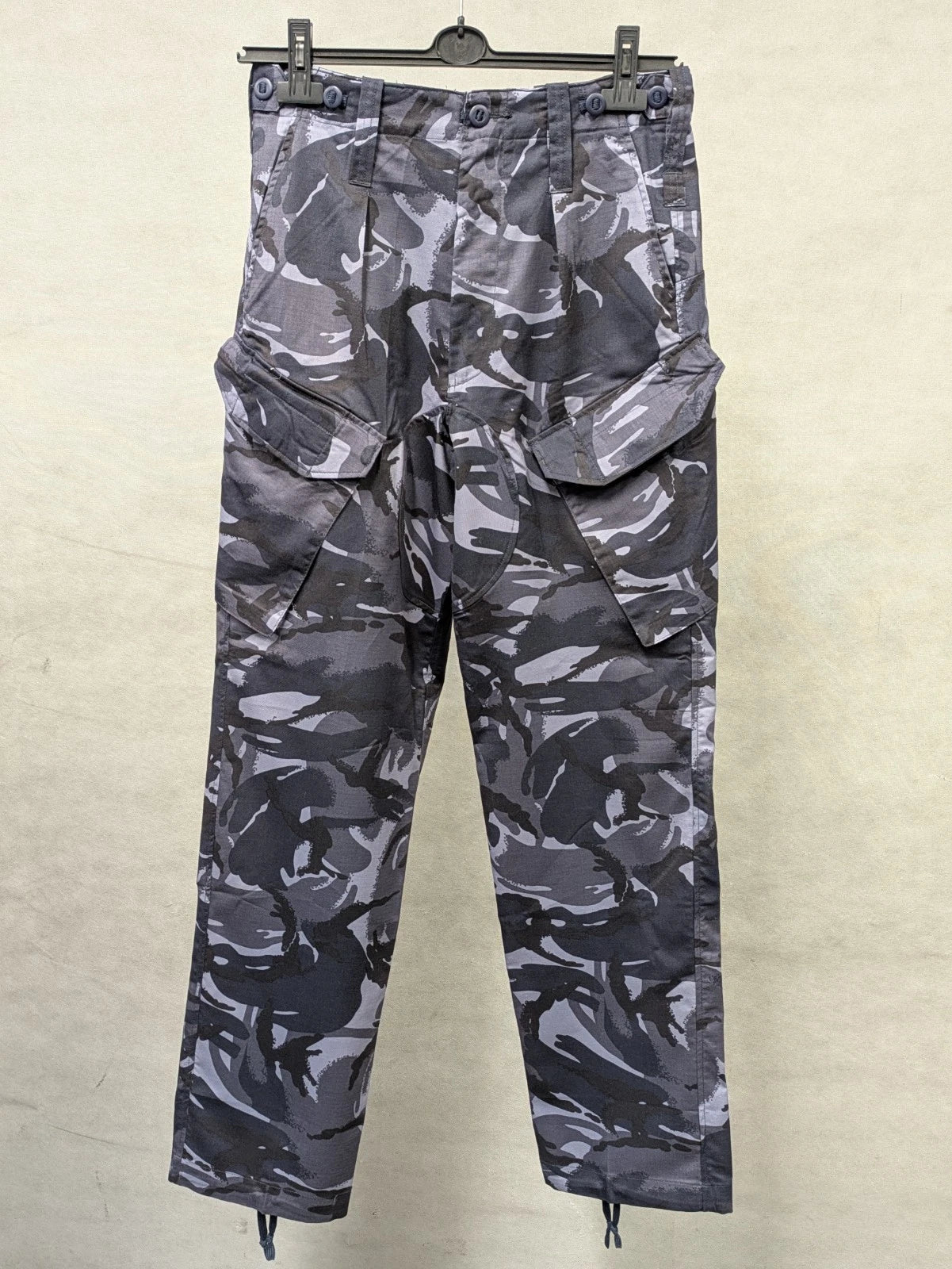 British Army OPFOR Blue DPM Camo Combat Trousers - NEW
