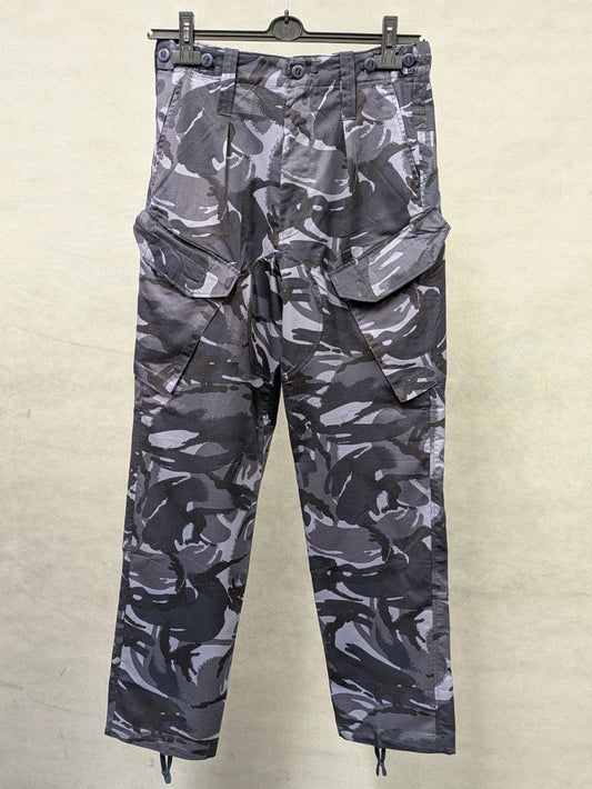 British Army OPFOR Blue DPM Camo Combat Trousers - NEW