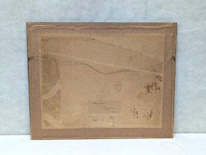 Original Watercolour Painting English Landscape John Christopher Temple Willis