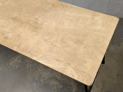 British Army Lightweight Wooden Folding Field Table