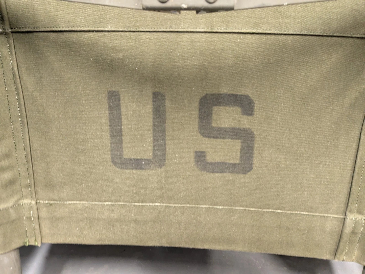 US Army Heavy Duty Folding Wooden Stretcher