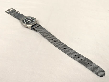 MWC G10LM 50M Date Window 2025 Military Watch Army Grey Strap
