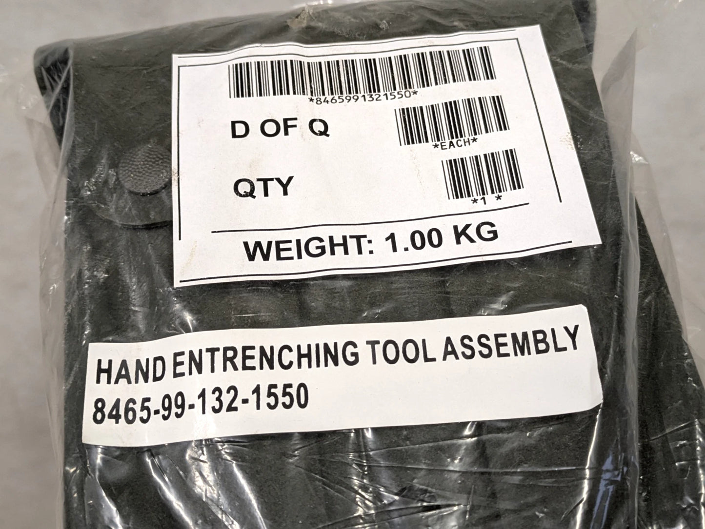 Trifold Entrenching Shovel Spade Tool & Case - NEW