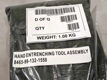 Trifold Entrenching Shovel Spade Tool & Case - NEW