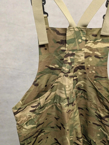 British Army MTP MVP Salopettes Waterproof Bib & Brace Over Trousers